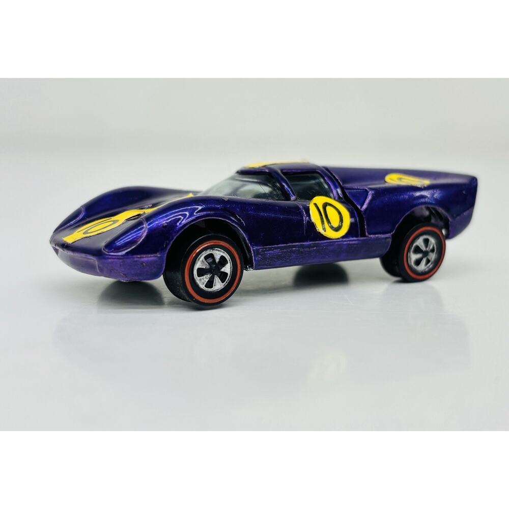 Hot Wheels Redline Lola GT70 Purple US Dark Interior w/ Tampos